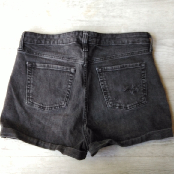 Wild Fable Black Jean Shorts Distressed | Size 10/30R - Picture 2 of 6